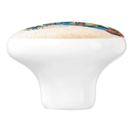 California Dreaming Keramische Knop (Zijkant)