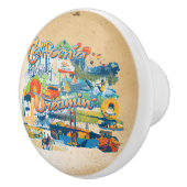 California Dreaming Keramische Knop (Rechts)