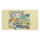 California Dreaming Kussensloop (Achterkant-Links)