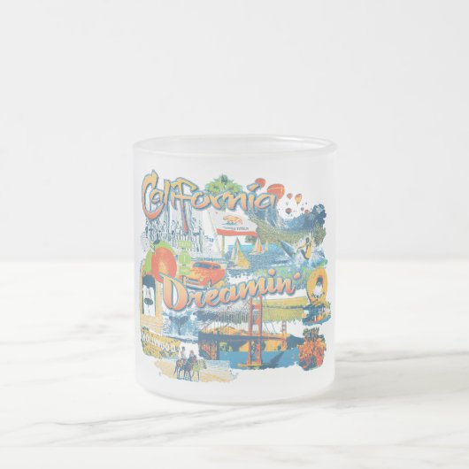 California Dreaming Matglas Koffiemok (Center)