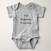 California Dreaming Monogram Romper (Voorkant)