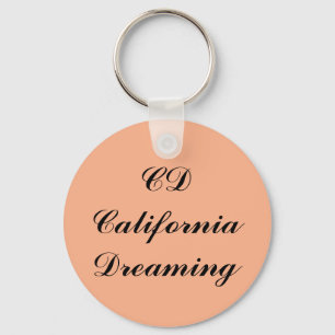 California Dreaming Monogram Sleutelhanger