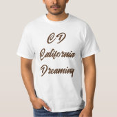 California Dreaming Monogram T-shirt (Voorkant)