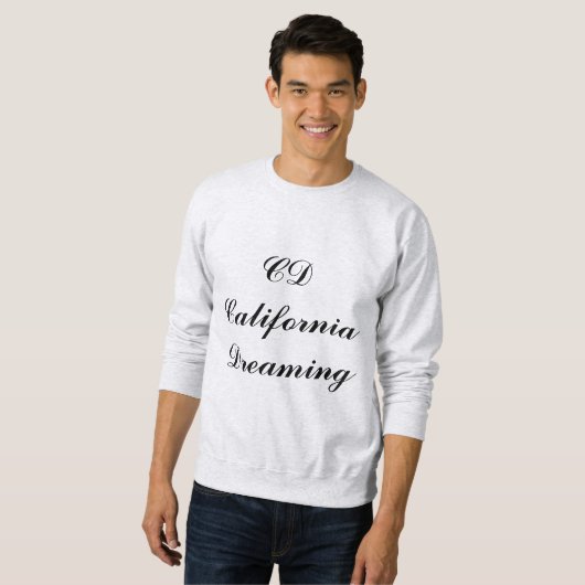 California Dreaming Monogram Trui (Voorkant volledig)