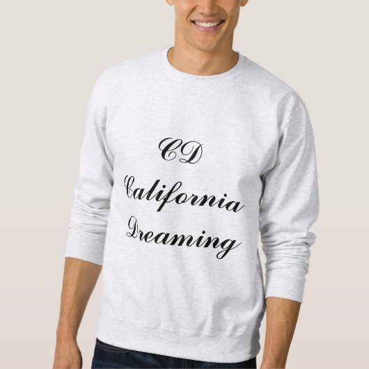 California Dreaming Monogram Trui (Voorkant)