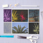 California Dreaming Palm Tree Decoupage Foto Tissuepapier (Craft)