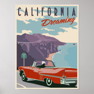 California Dreaming Poster