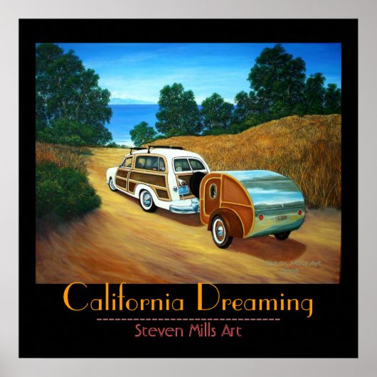 California Dreaming Poster (Voorkant)