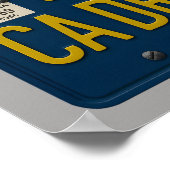 California Dreaming - Retro 1969 License Plate Art Poster (Hoek)