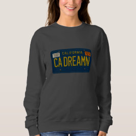 California Dreaming - Retro 1969 License Plate Trui