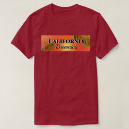 California Dreaming | Rood | Unisex T-Shirt