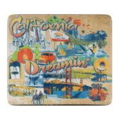 California Dreaming Snijplank (Voorkant)