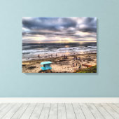 California Dreaming - Solana Beach, CA Canvas Afdruk (Insitu (Houten vloer))