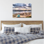 California Dreaming - Solana Beach, CA Canvas Afdruk (Insitu (Slaapkamer))
