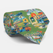 California Dreaming Stropdas (Opgerold)