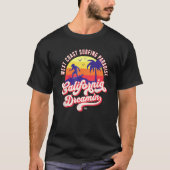 California Dreaming Surfing T-shirt (Voorkant)