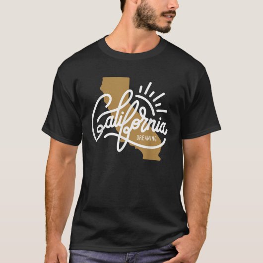 California Dreaming T-shirt (Voorkant)