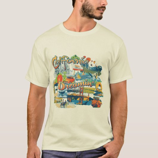 California Dreaming T-shirt (Voorkant)
