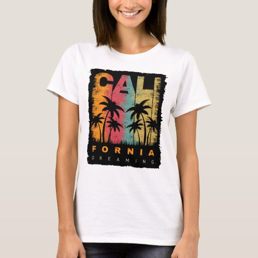 California Dreaming T-shirt (Voorkant)