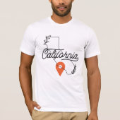 "California Dreaming'' T-shirt  (Voorkant)