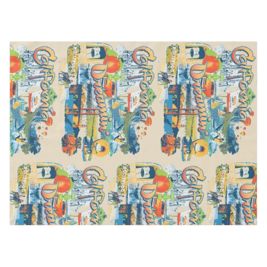 California Dreaming Tafelkleed (Voorkant (Horizontaal))