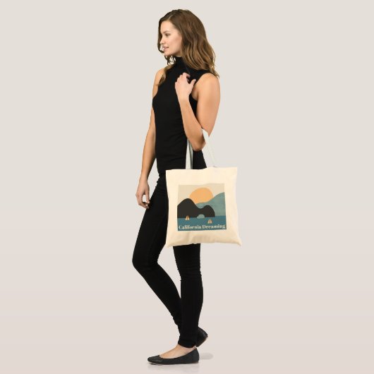 California Dreaming Tote Bag (Voorkant (model))