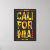 California Dreaming Wall Art Canvas Afdruk (Voorkant)