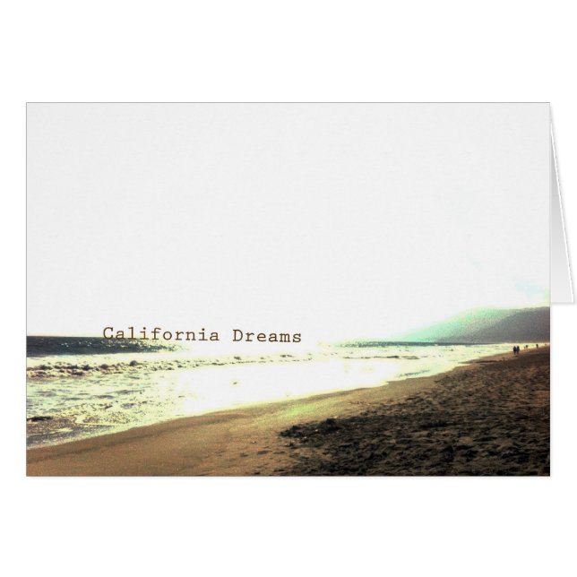 California Dreams (Voorkant Horizontaal)
