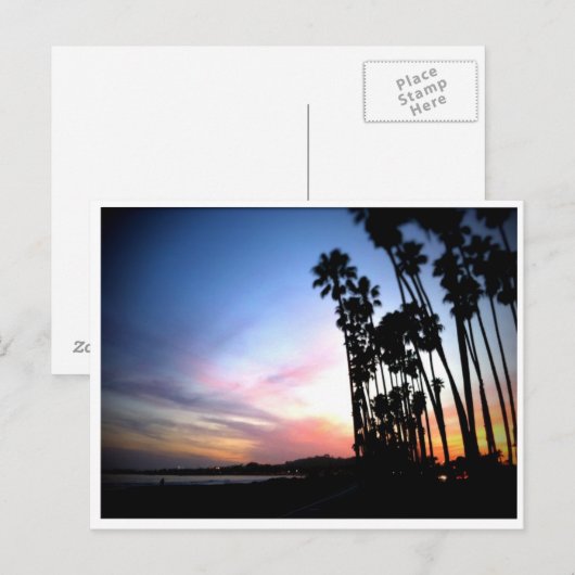 California Dreams Briefkaart (Voorkant / Achterkant)