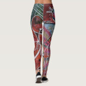 California Dreamweaver'- Janis Joplin Geïnspireerd Leggings (Achterkant)
