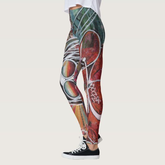 California Dreamweaver'- Janis Joplin Geïnspireerd Leggings (Links)