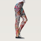 California Dreamweaver'- Janis Joplin Geïnspireerd Leggings (Rechts)