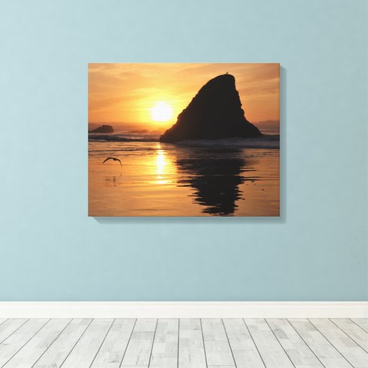 California Droin' Canvas Afdruk (Insitu (Houten vloer))