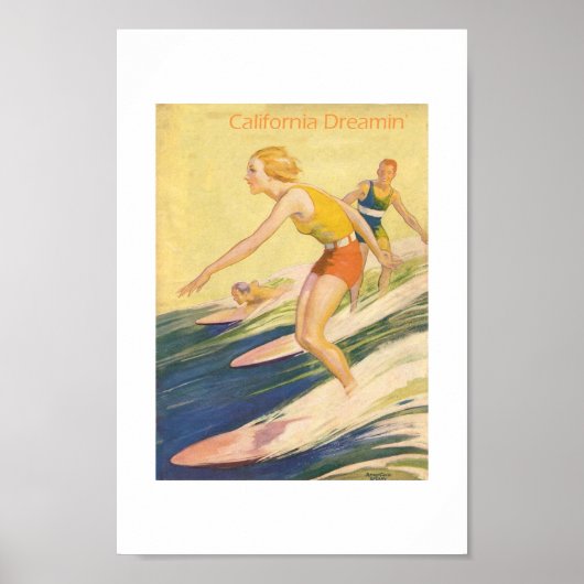 California Droin' Poster (Voorkant)