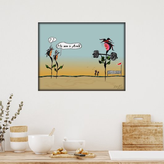 California Droin' Poster (Keuken)