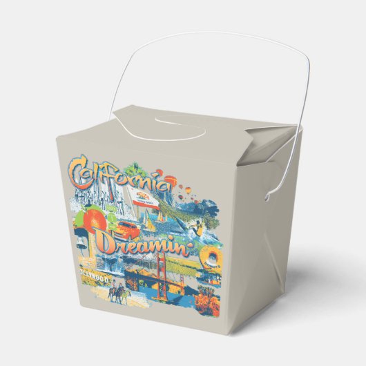 California Dromen Bedankdoosjes (Voorkant Zijde)