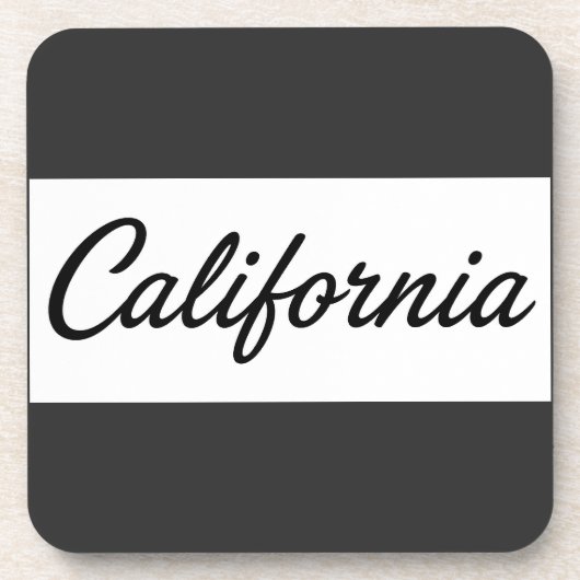 California Dromen Bier Onderzetter (Voorkant)