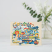 California Dromen Briefkaart (Staand voorkant)
