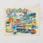 California Dromen Briefkaart (Voorkant)