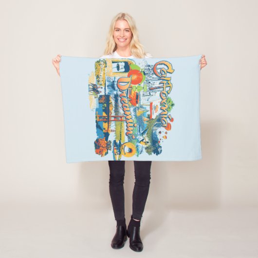 California Dromen Fleece Deken (In situ)