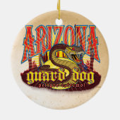 California Dromen Keramisch Ornament (Achterkant)