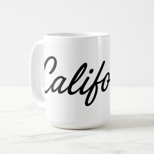California Dromen Koffiemok (Voorkant links)