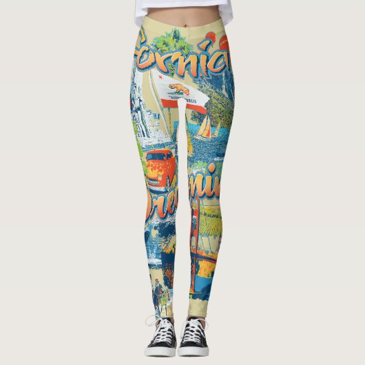 California Dromen Leggings (Voorkant)