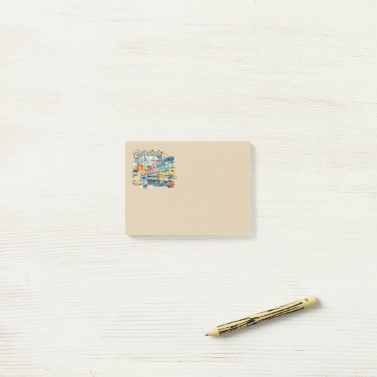 California Dromen Post-it® Notes (Op bureau)