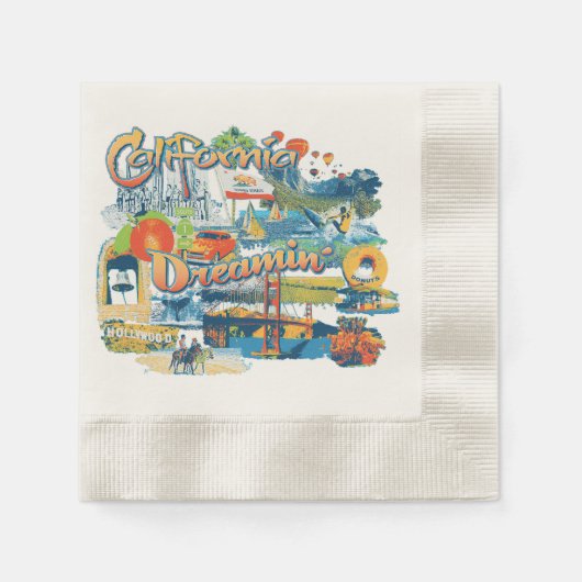 California Dromen Servet (Voorkant)