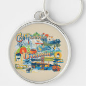 California Dromen Sleutelhanger (Voorkant)