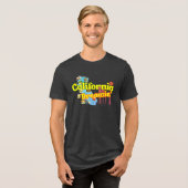 California dromen Tri-Blend shirt (Voorkant volledig)