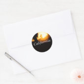 California Droomster Ronde Sticker (Envelop)