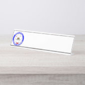 California EMS Star of Life Bureau Naambordje (Voorkant)