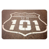 California en U.S. 101 Highway Magneet (Horizontaal)